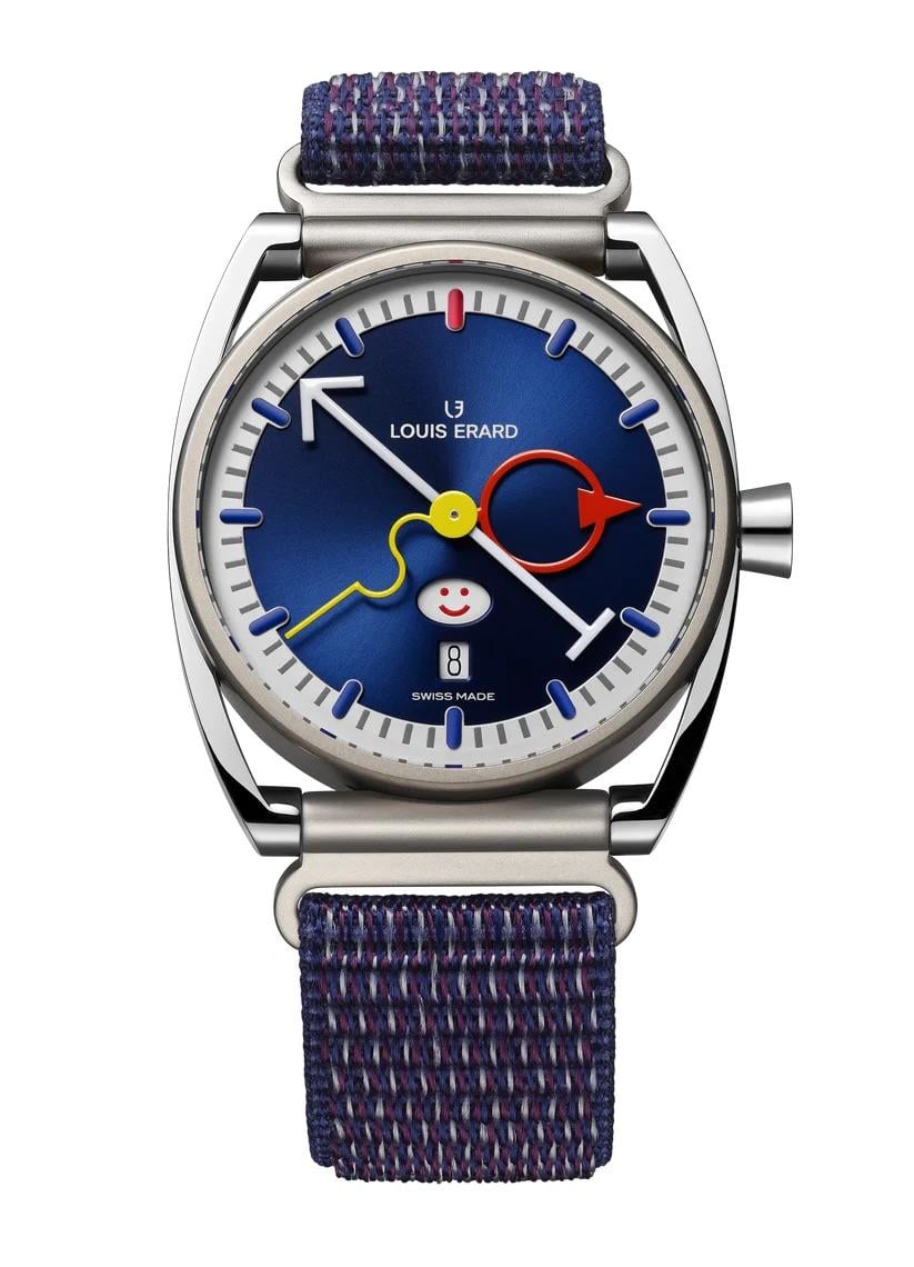 Louis Erard x Alain Silberstein Smile-Day Blue