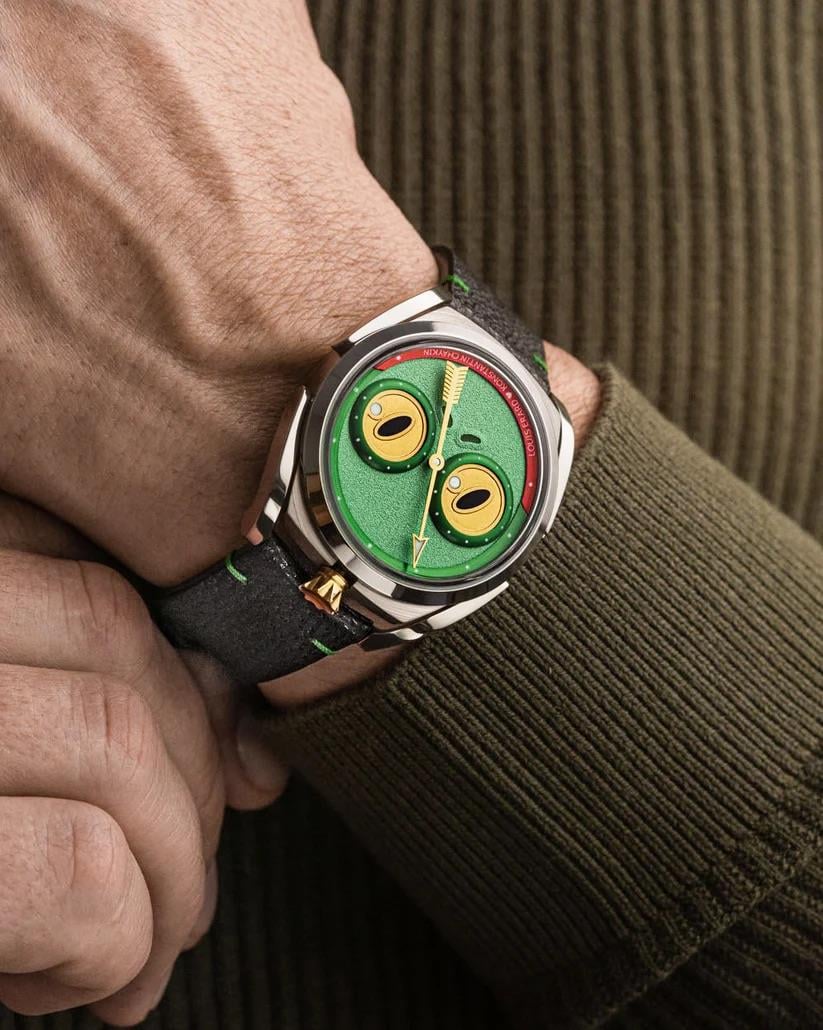 Louis Erard x Konstantin Chaykin Unfrogettable Green