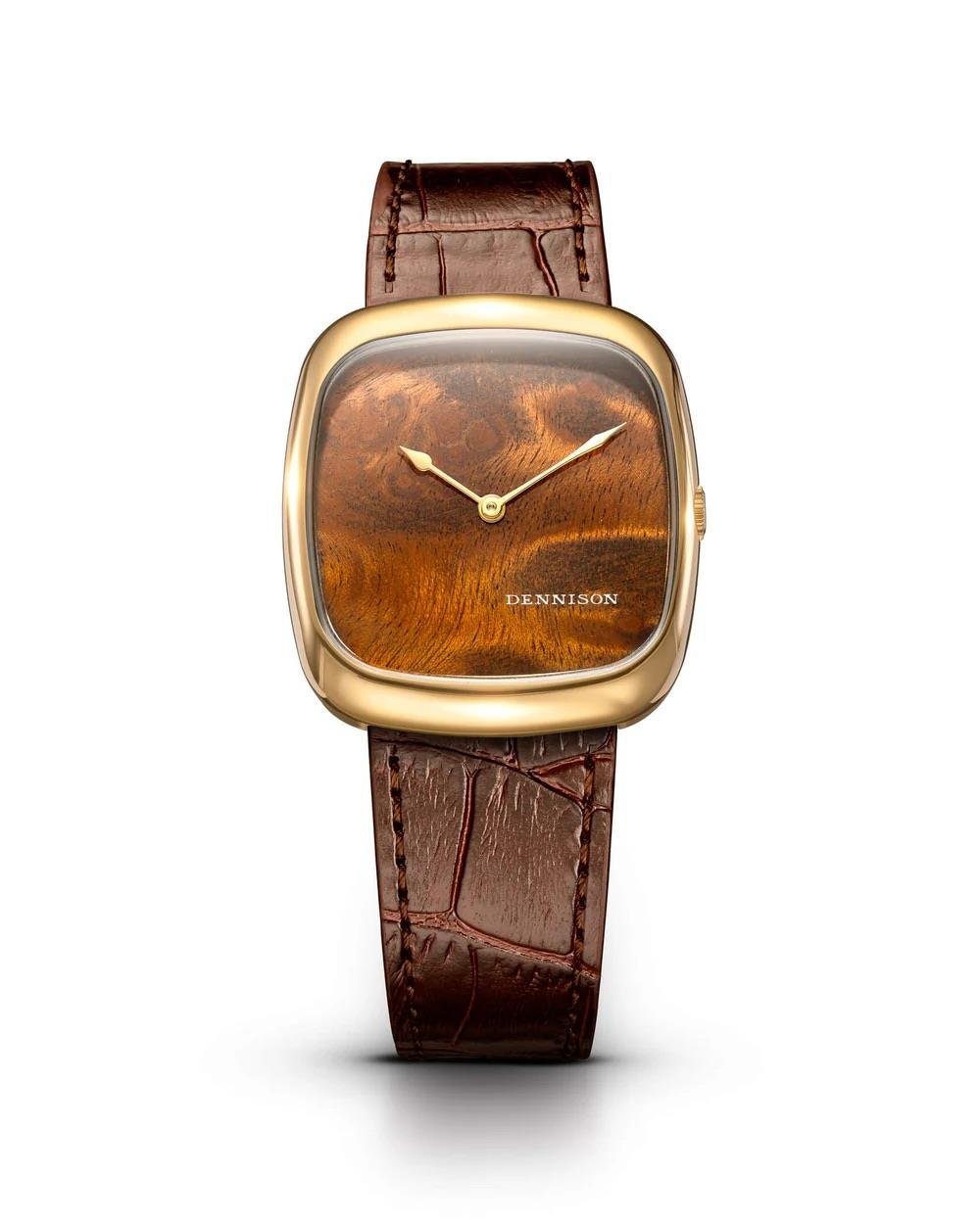 Natural Wood In Gold