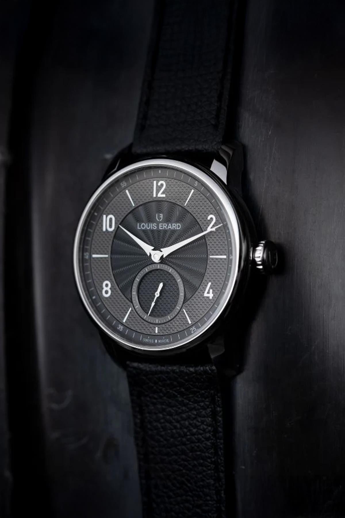 Petite Seconde Guilloché Anthracite Black