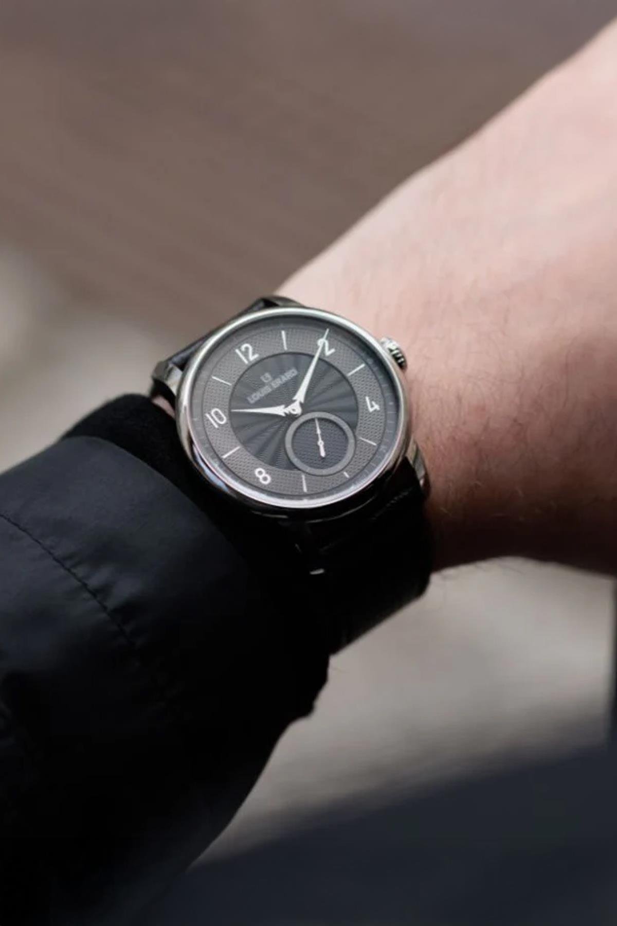 Petite Seconde Guilloché Anthracite Black