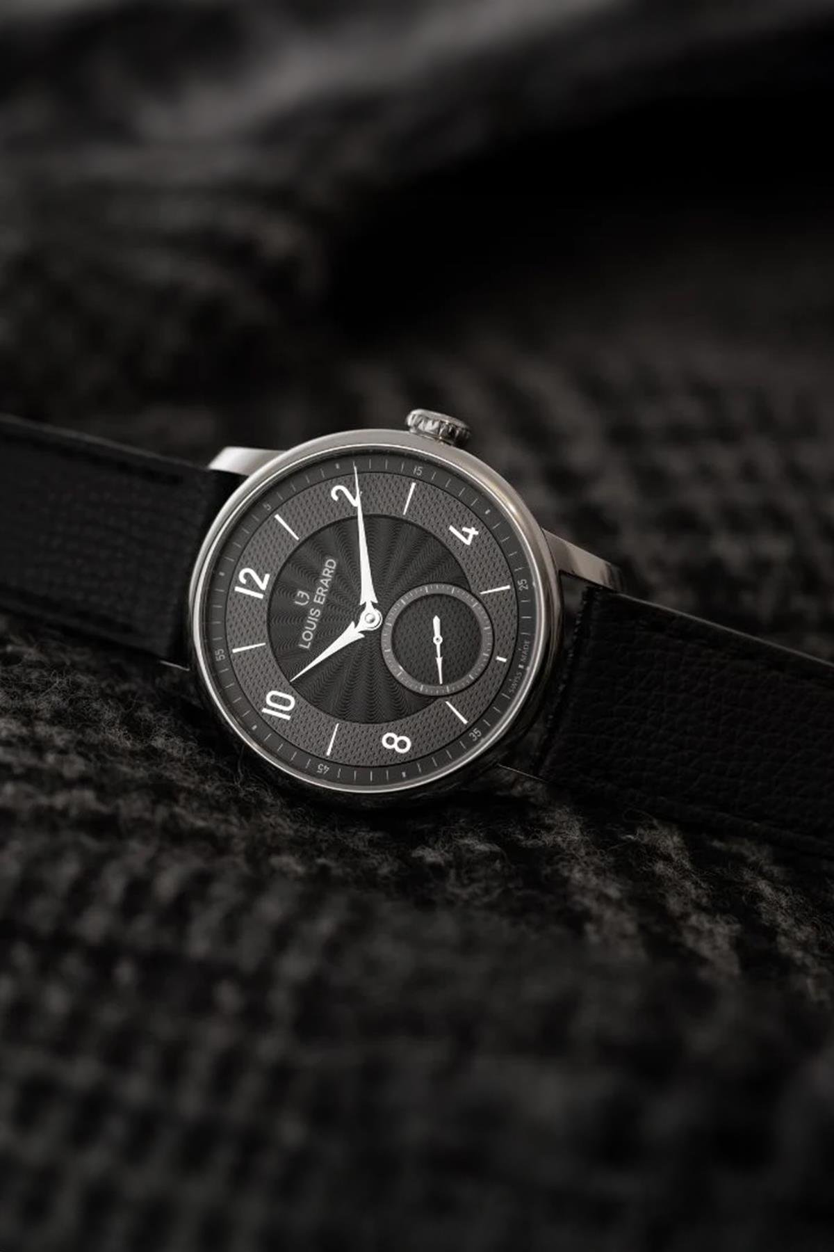 Petite Seconde Guilloché Anthracite Black
