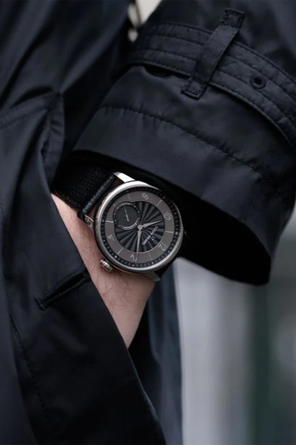 Petite Seconde Guilloché Anthracite Black