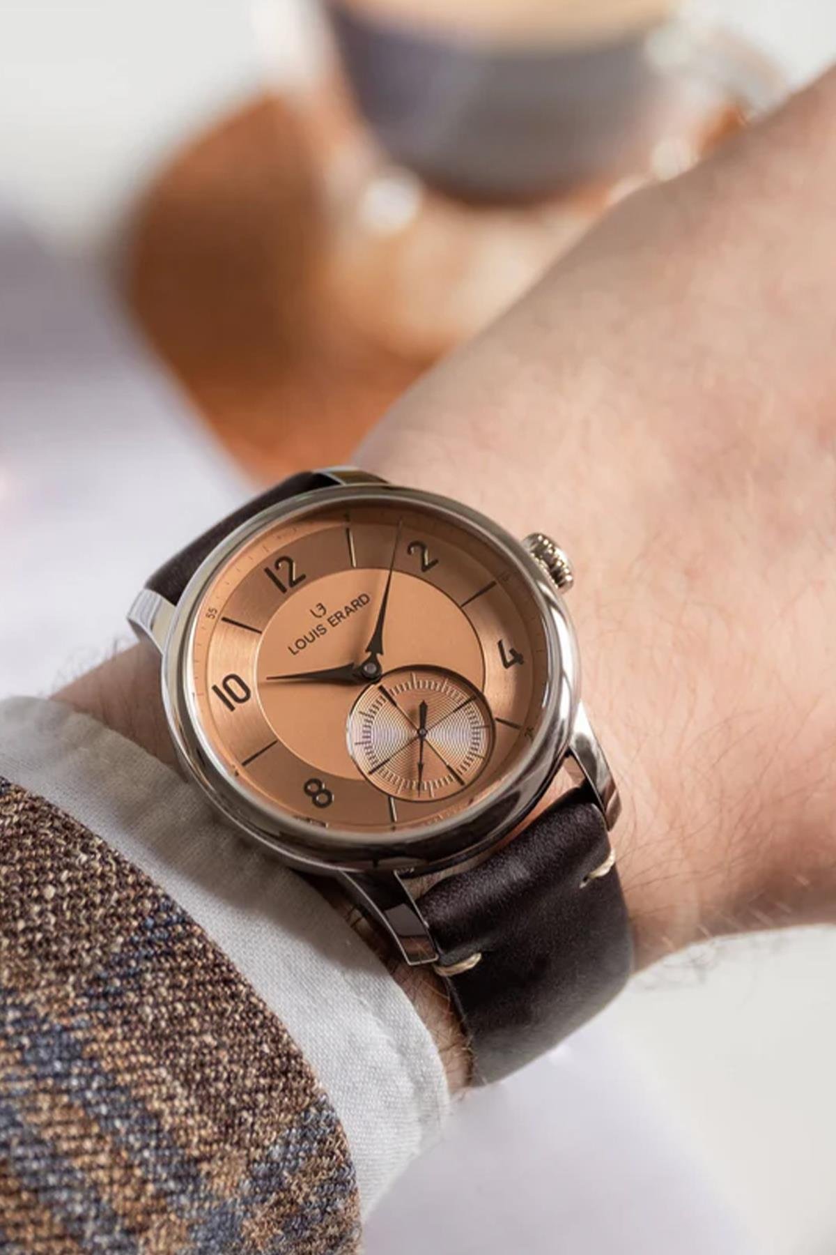 Petite Seconde Terracotta 39Mm