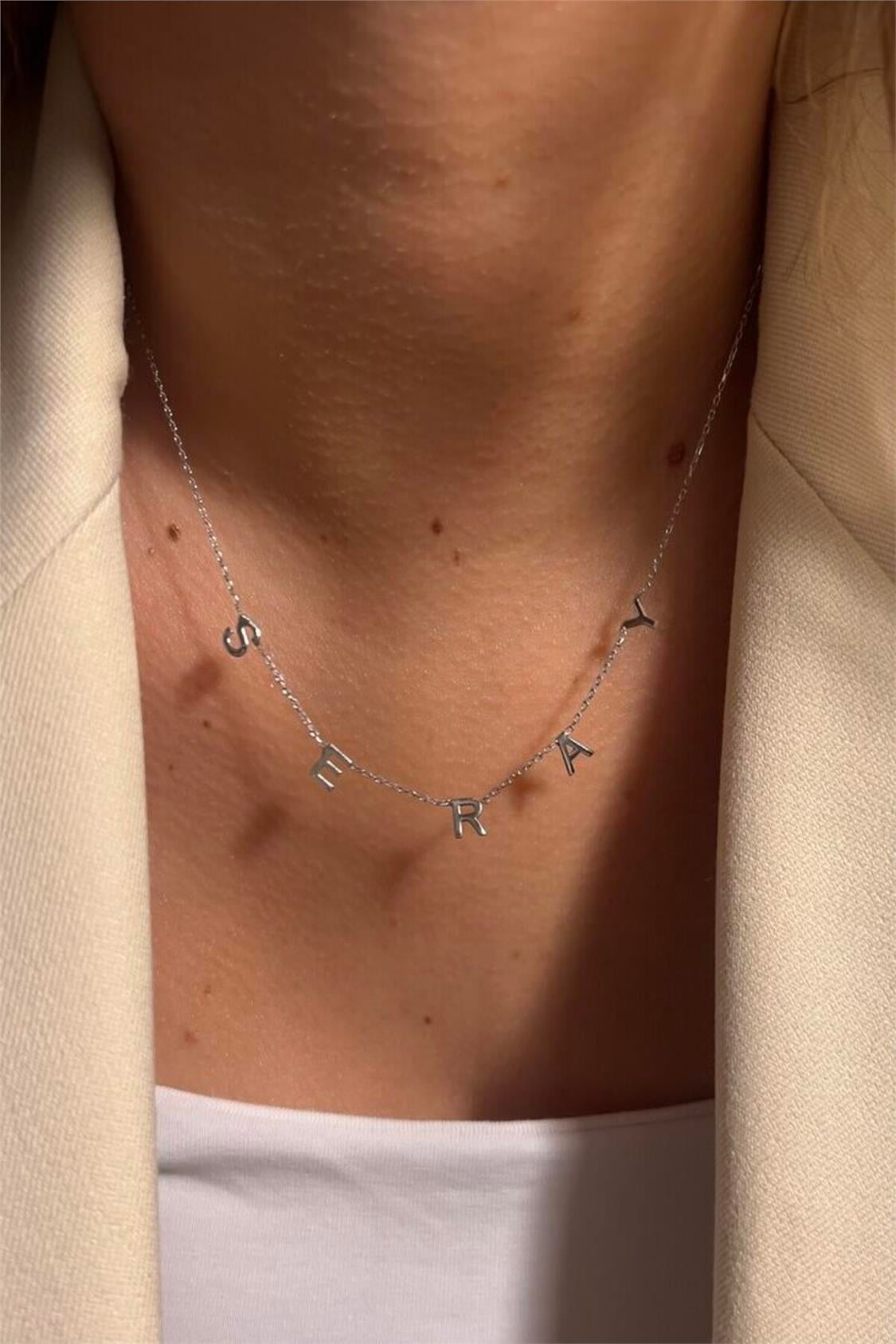 925 Gümüş | Basic İstediğini Yazdır Kolye