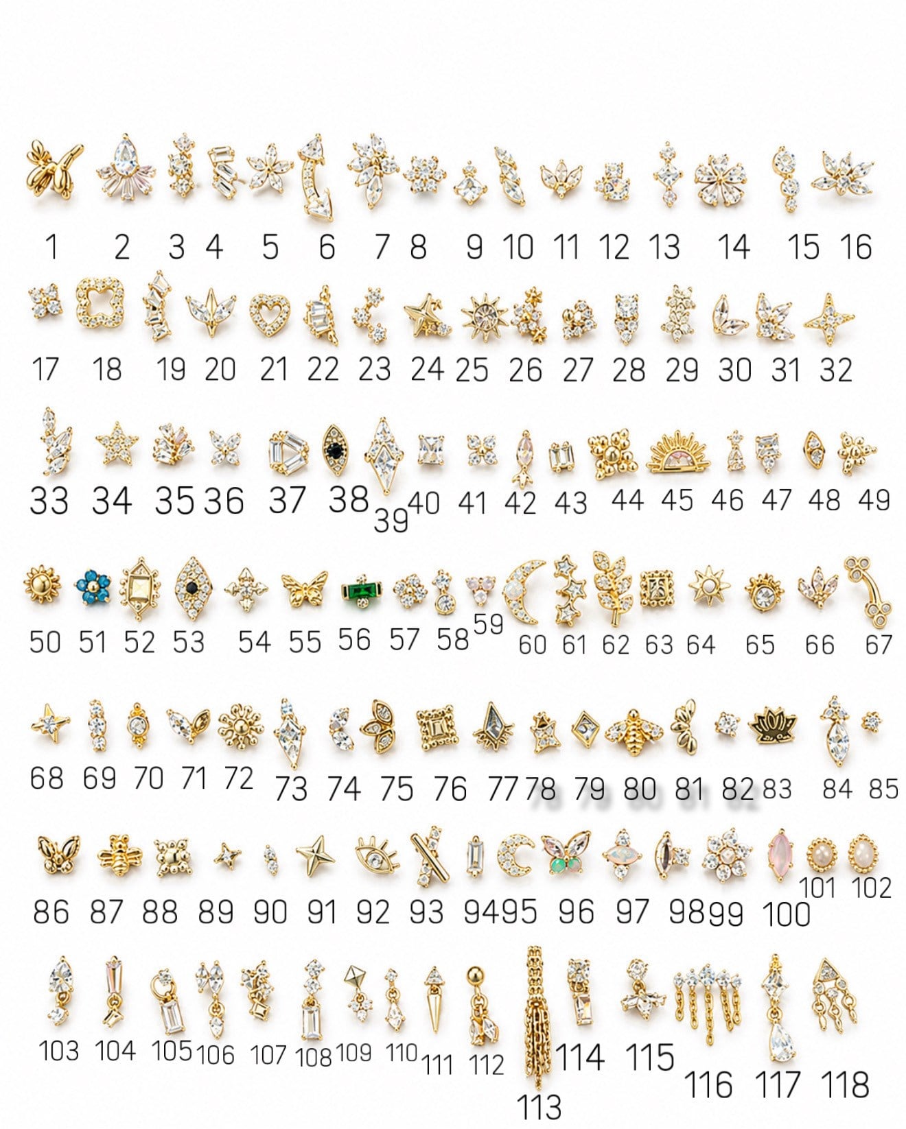 925 Gümüş | Piercing Çeşitleri