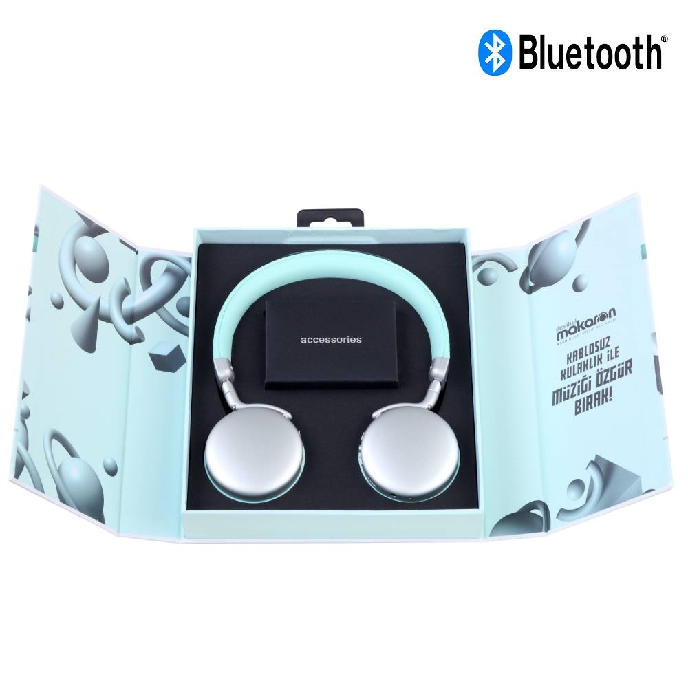 Desibel K550 Bluetooth Kulaklık Turkuaz