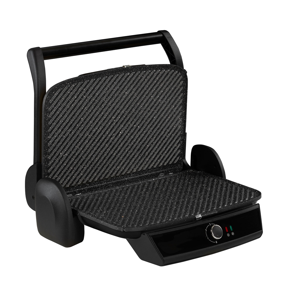 VESTEL RETRO T7000 SİYAH TOST MAKİNESİ