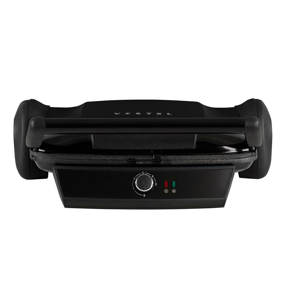 VESTEL RETRO T7000 SİYAH TOST MAKİNESİ