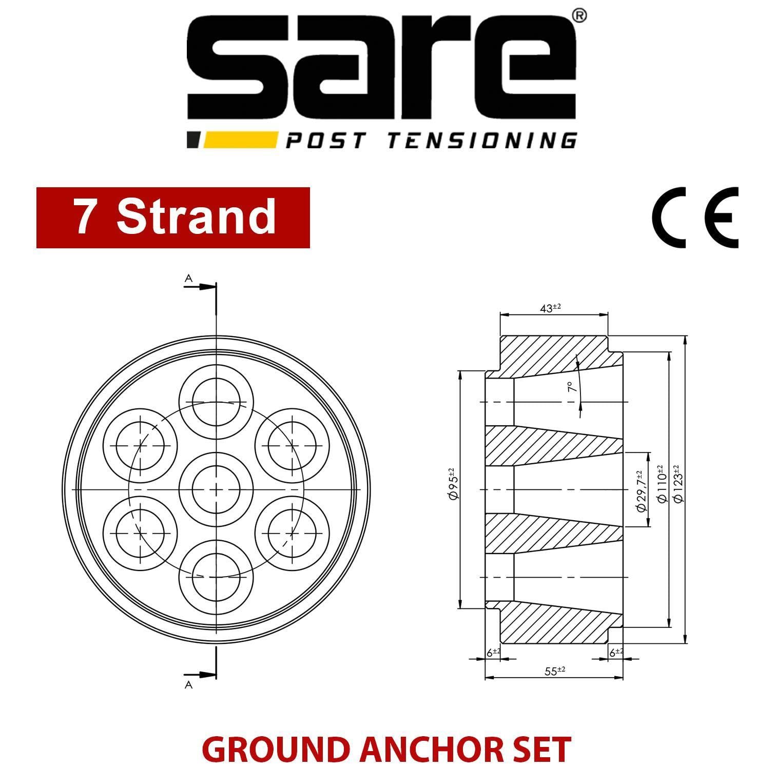 7 Strand Ground Anchor