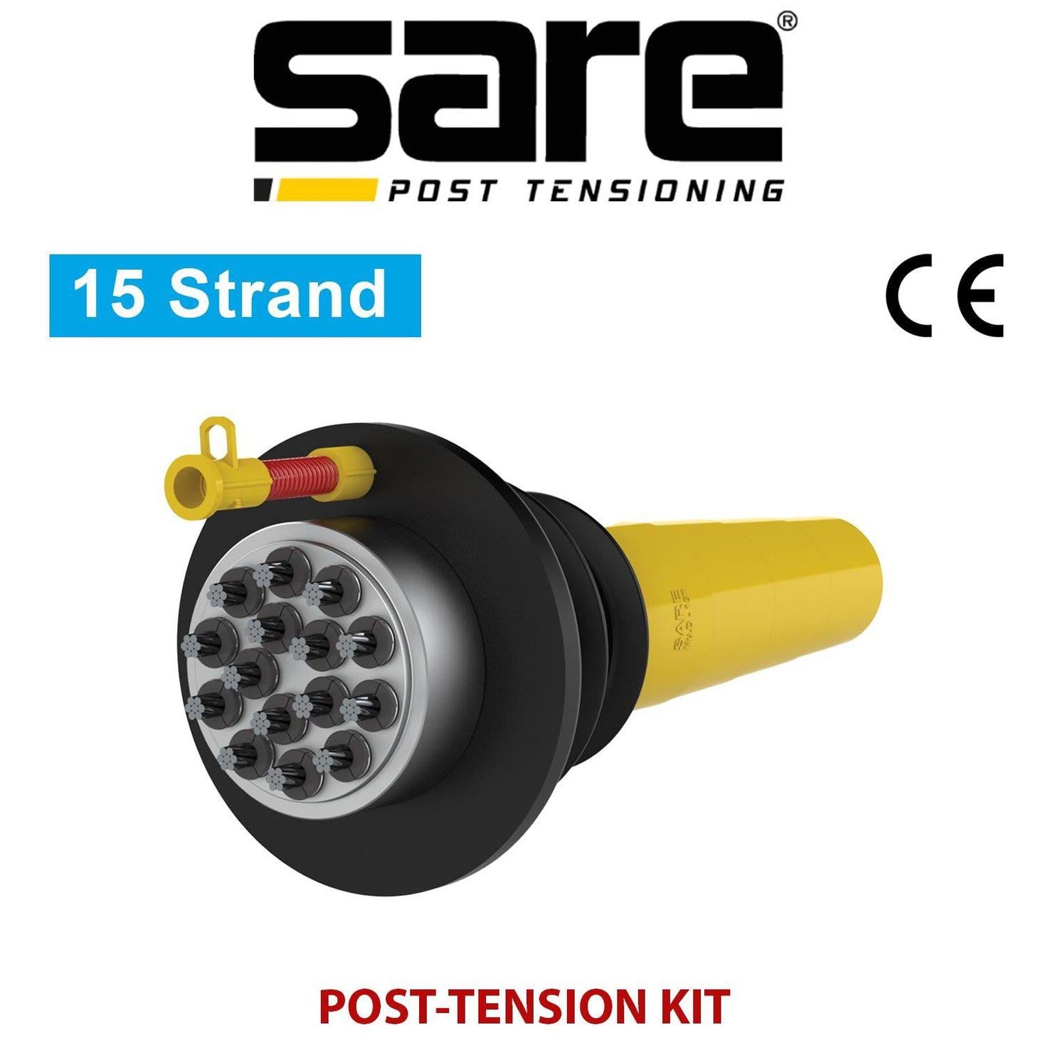 15 Strand - Active Type Post Tension Kit