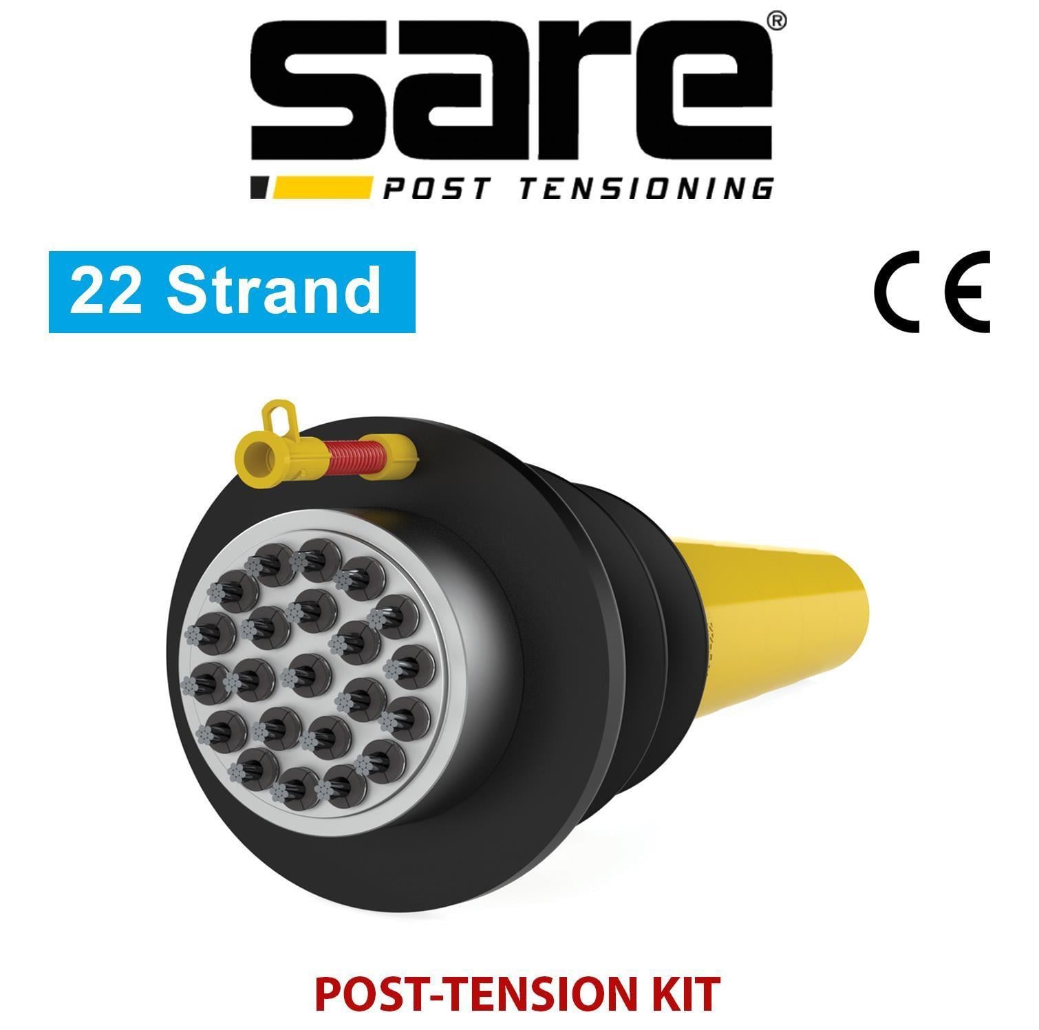 22 Strand - Active Type Post Tension Kit