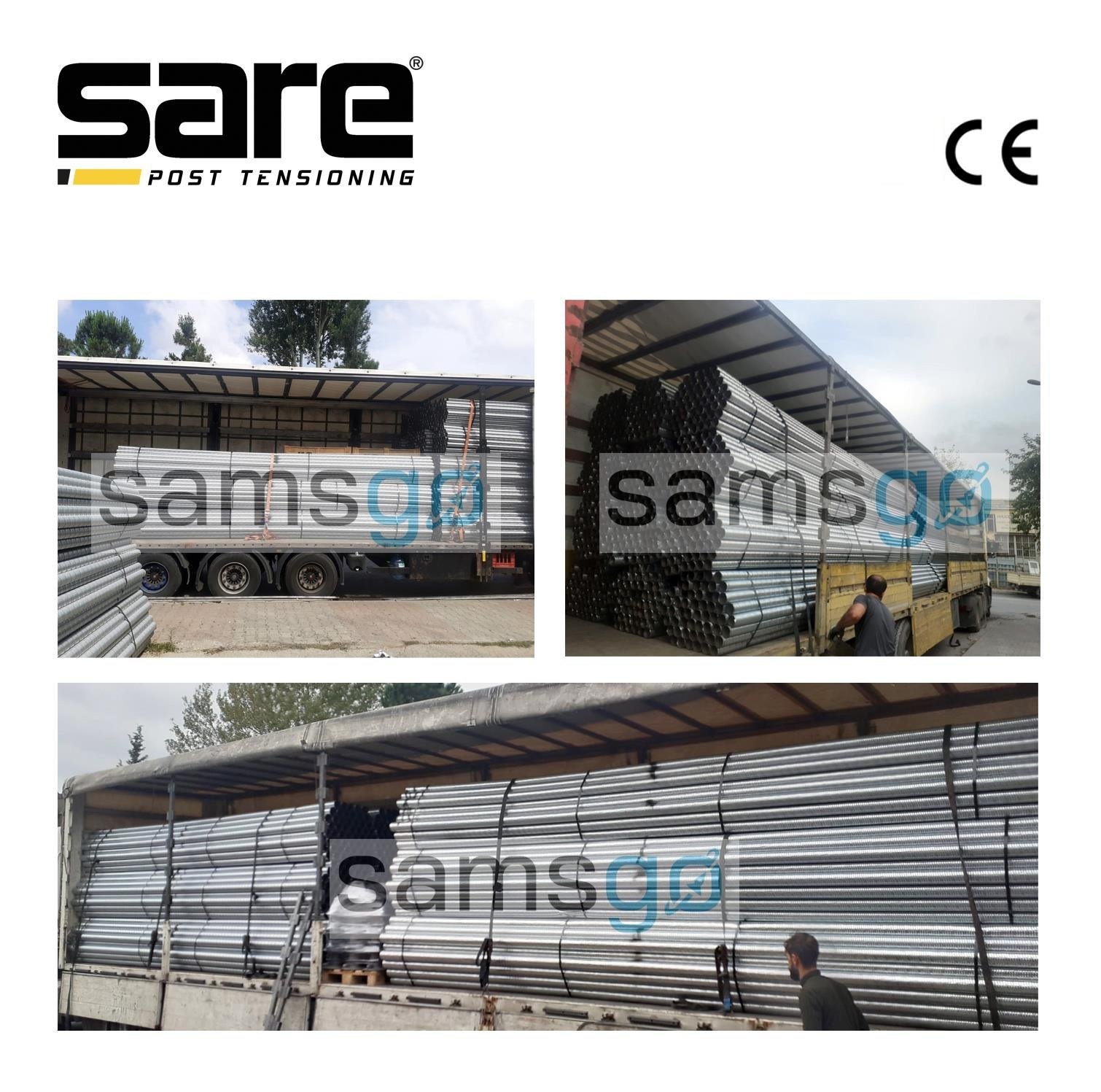 Flat Type Galvanized Corrugated Connector 0,40 / Length : 0,20 mt