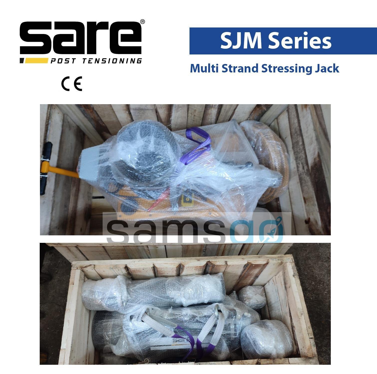 27 Strand -  Multi Strand Stressing Jack