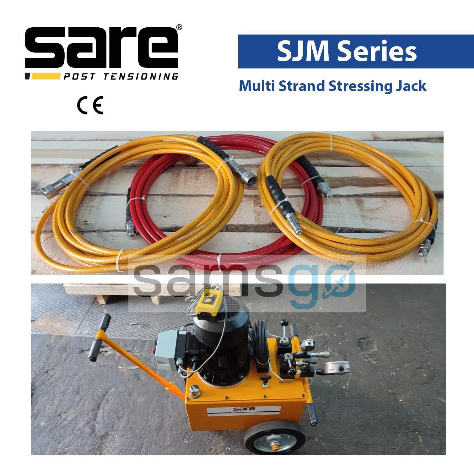 7 Strand -  Multi Strand Stressing Jack