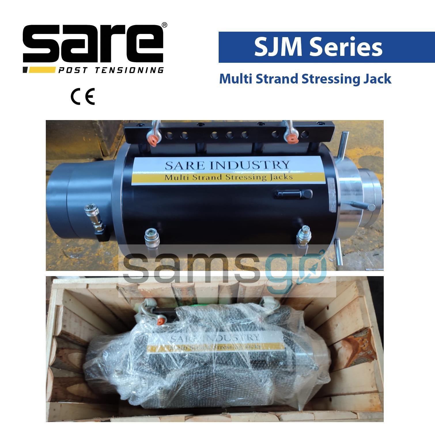 9 Strand -  Multi Strand Stressing Jack