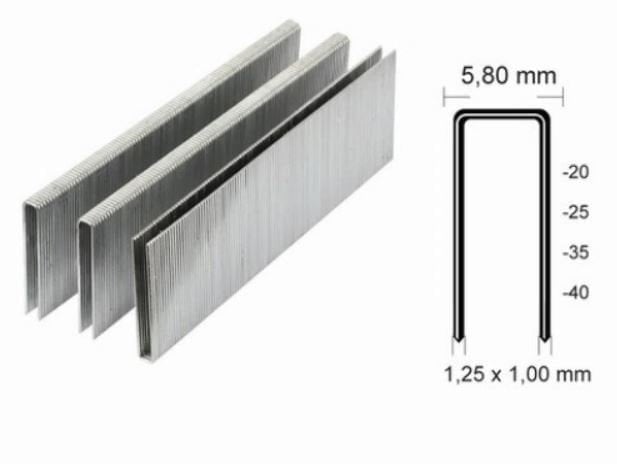 ABAKAN 9030 Havalı Zımba Teli 30 mm (9040 Tabanca İçin)