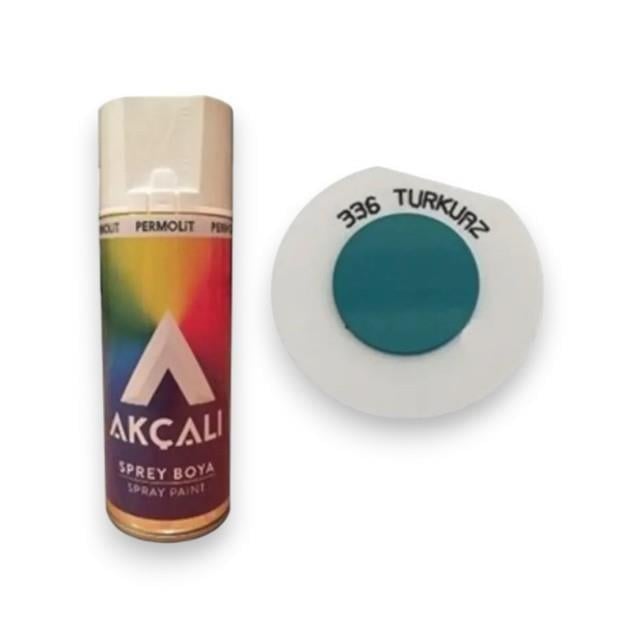 Akçalı Sprey Boya 400 ml 336 Turkuaz