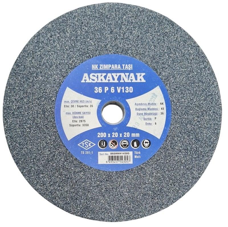 ASKAYNAK 200x20x20 mm NK Bileme - Taşlama Taşı