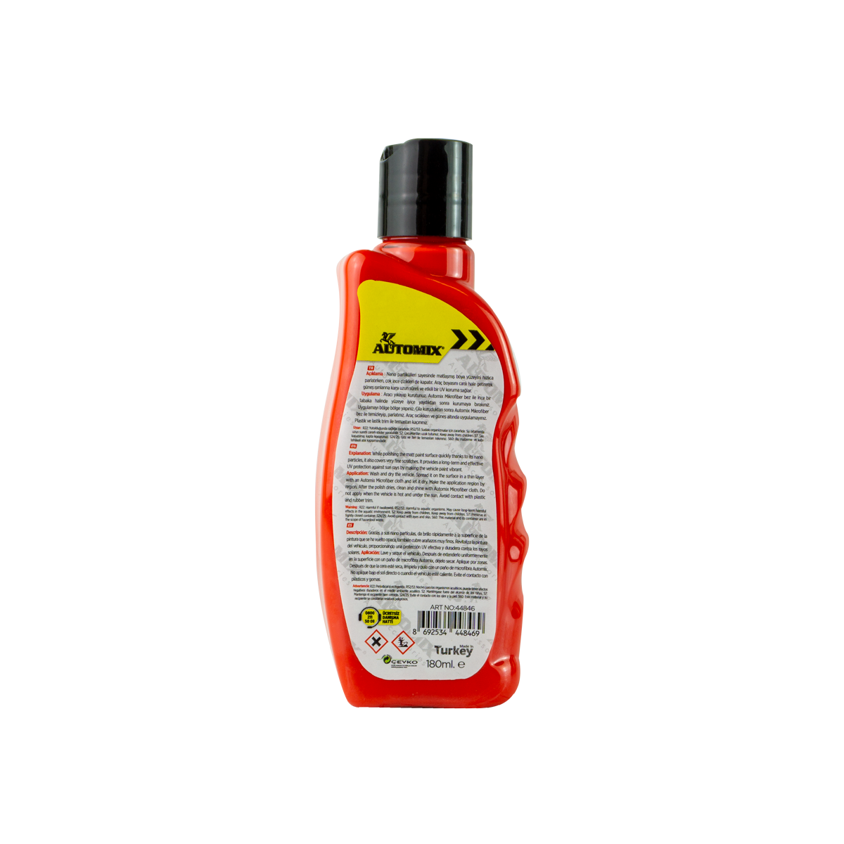 AUTOMIX Kırmızı Renkli Cila 180 ML (020.17.044846)