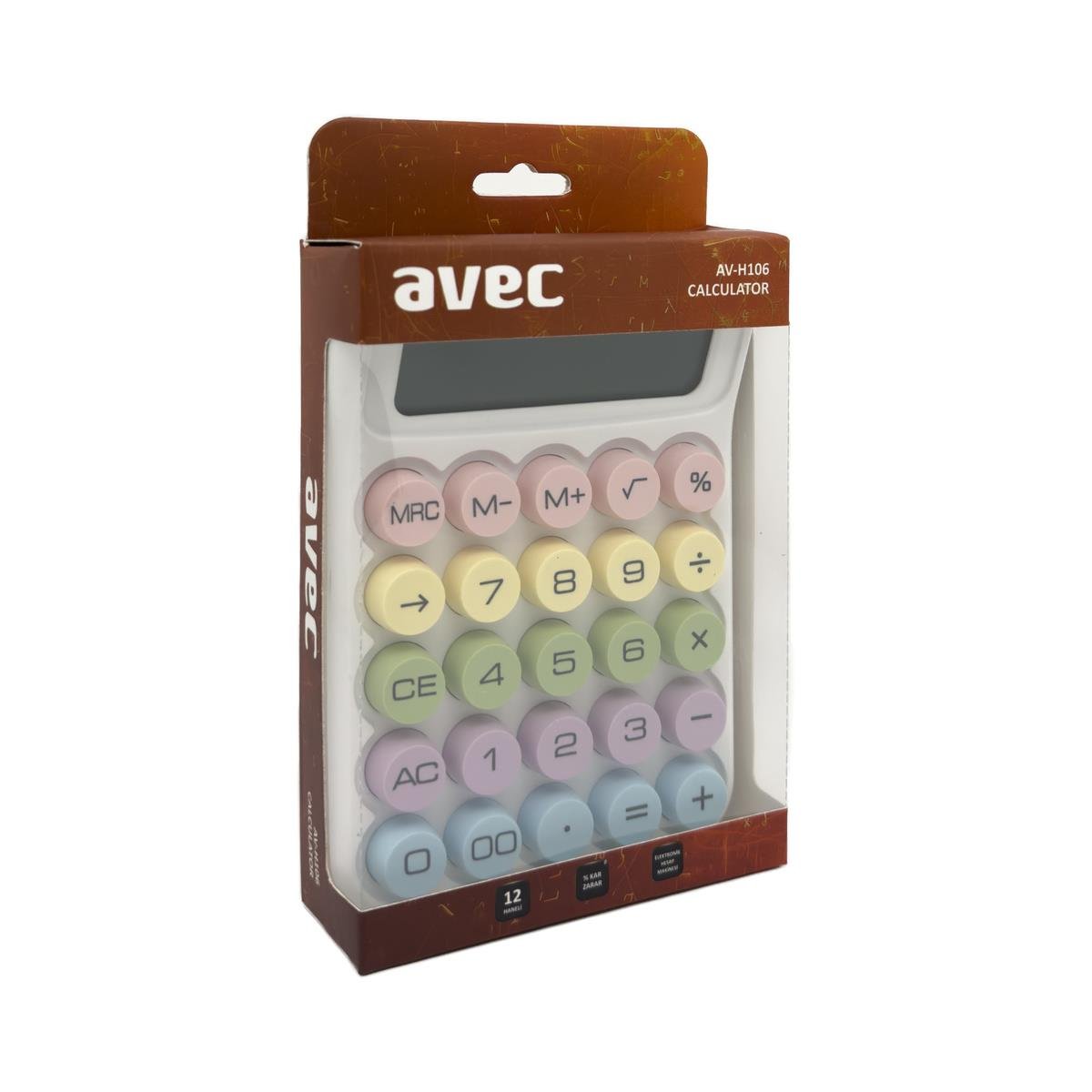 AVEC AV-H106 HESAP MAKİNESİ