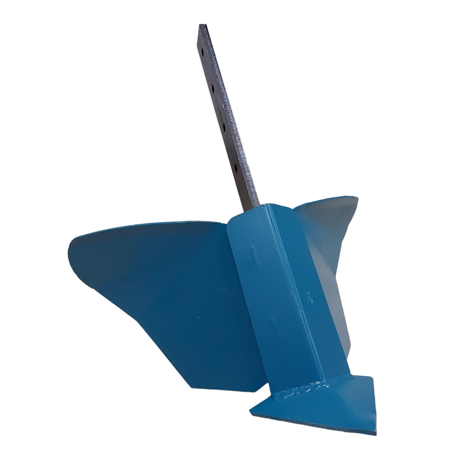 Ayarlı Karık Açma Pulluğu - Çelik Milli Mavi