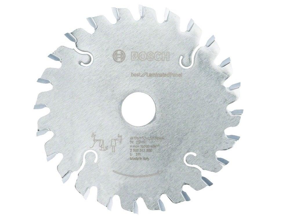 BOSCH Best for Laminated 125x20 mm 24 Diş Elmas Çizici Testere (2608642609)