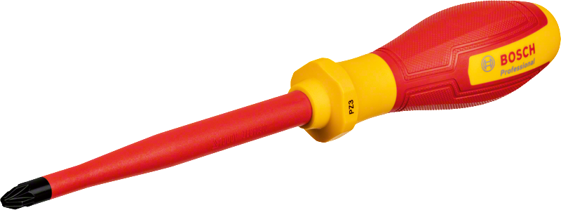 BOSCH Profesyonel İzoleli 1000 Volt Tornavida PZ3 x 125 mm (1600A02ND3)