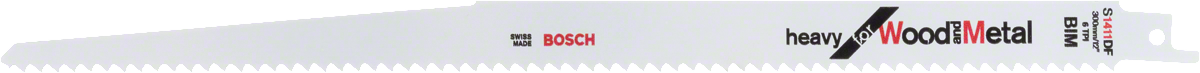 BOSCH S 1411 DF Ahşap ve Metal İçin Tilki Kuyruğu Testere Ucu 300 mm