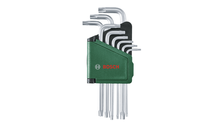 BOSCH Torx Alyan Anahtar Takımı 9 Parça (1600A02Z9C)