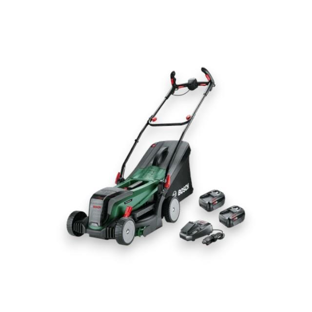 BOSCH Universal Rotak 18V-37-550 Çift Akülü Çim Biçme Makinası