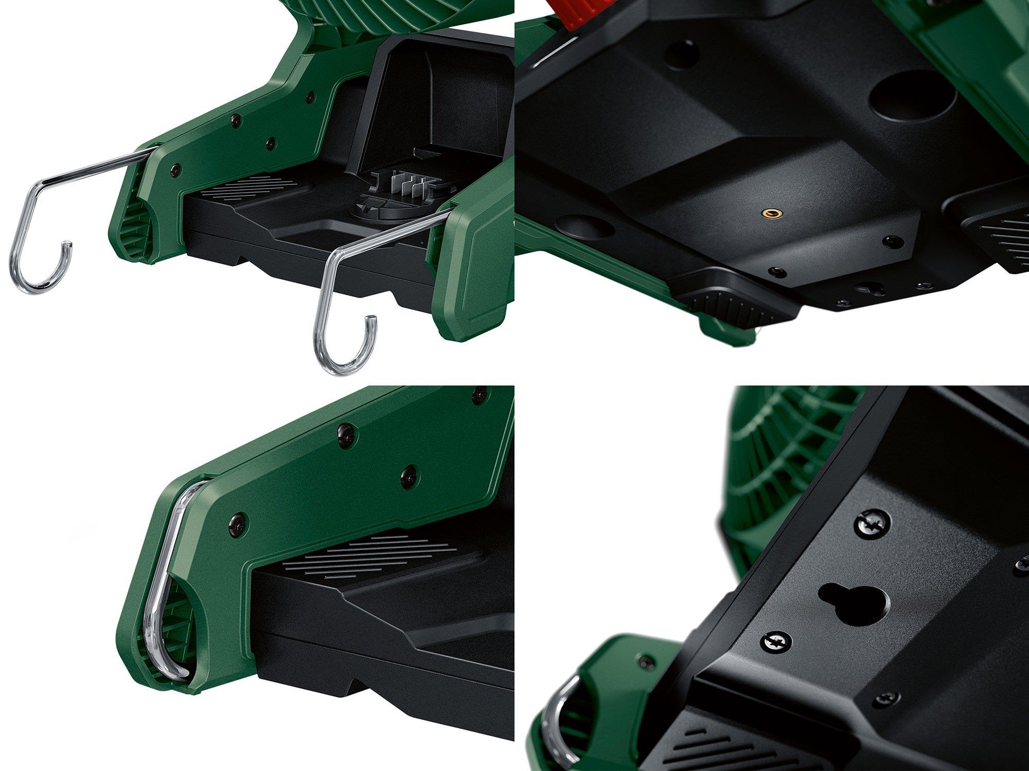 BOSCH UniversalFan 18V-1000 Akülü Fan Vantilatör 2 Amper Tek Akülü