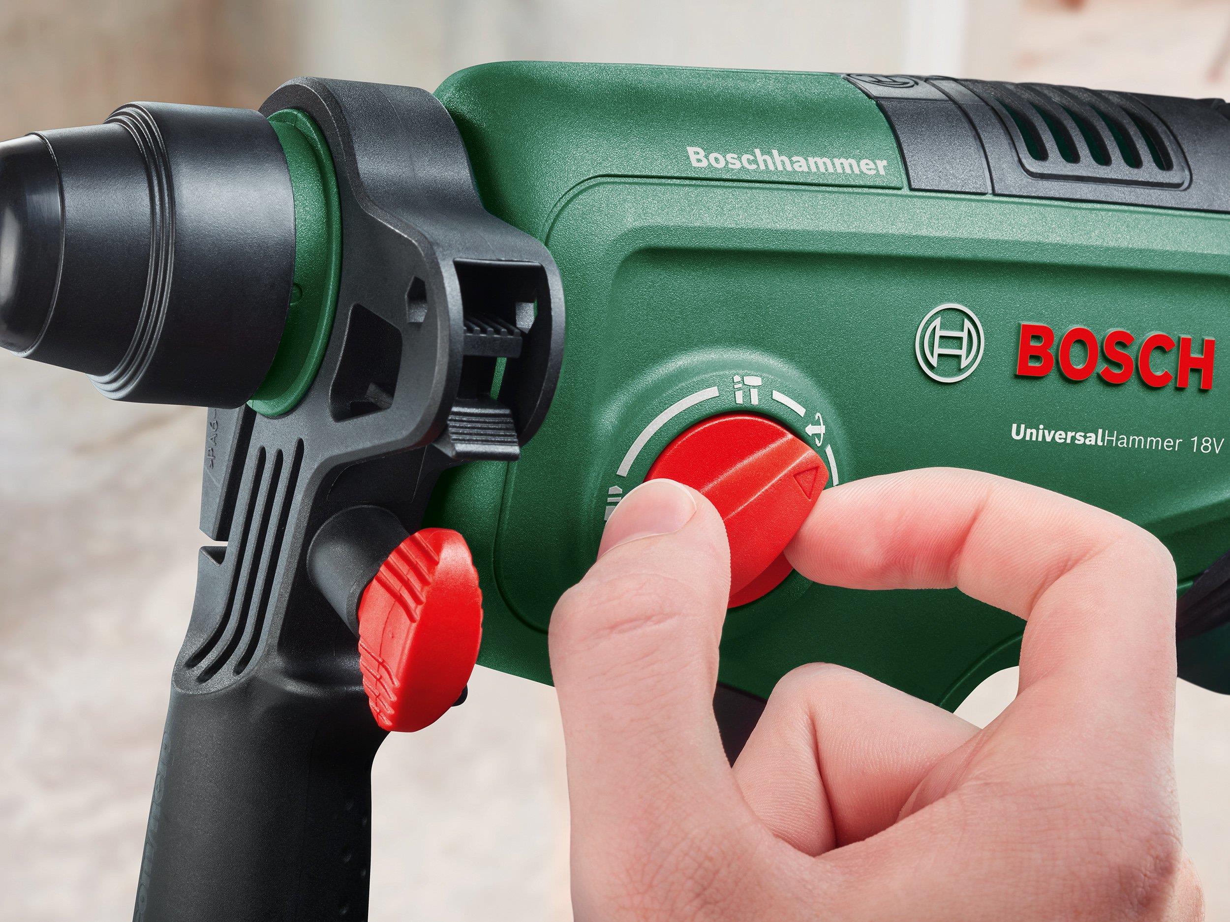 BOSCH UniversalHammer 18V Akülü Kırıcı Delici (Akü ve Şarj Aleti Hariç)
