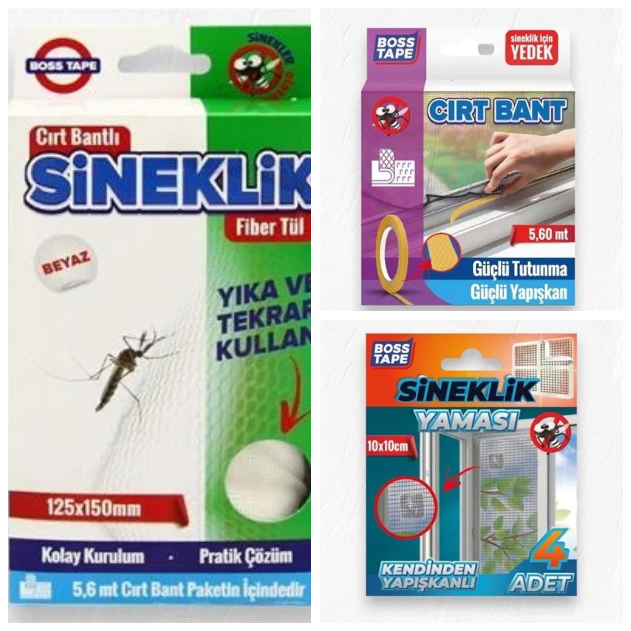 Boss Tape Sineklik Seti 3 Parça