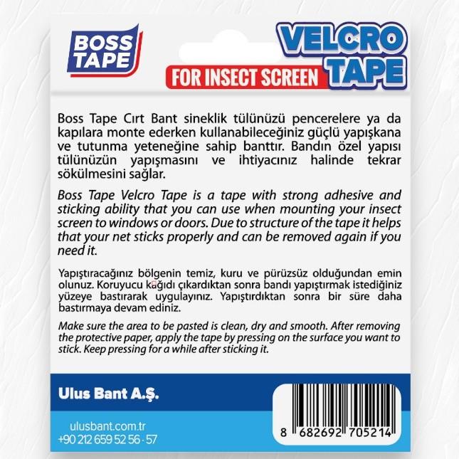 Boss Tape Sineklik Yedek Cırt Bant 5,6MT