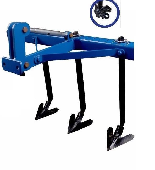 Çapa Makinası 3'lü Kaz Ayağı Kurt Ağız Bağlantılı