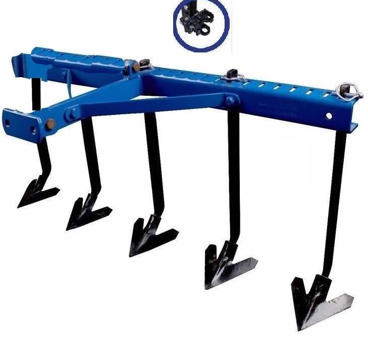 Çapa Makinası 5'li Kaz Ayağı - Kurt Ağız Bağlantılı