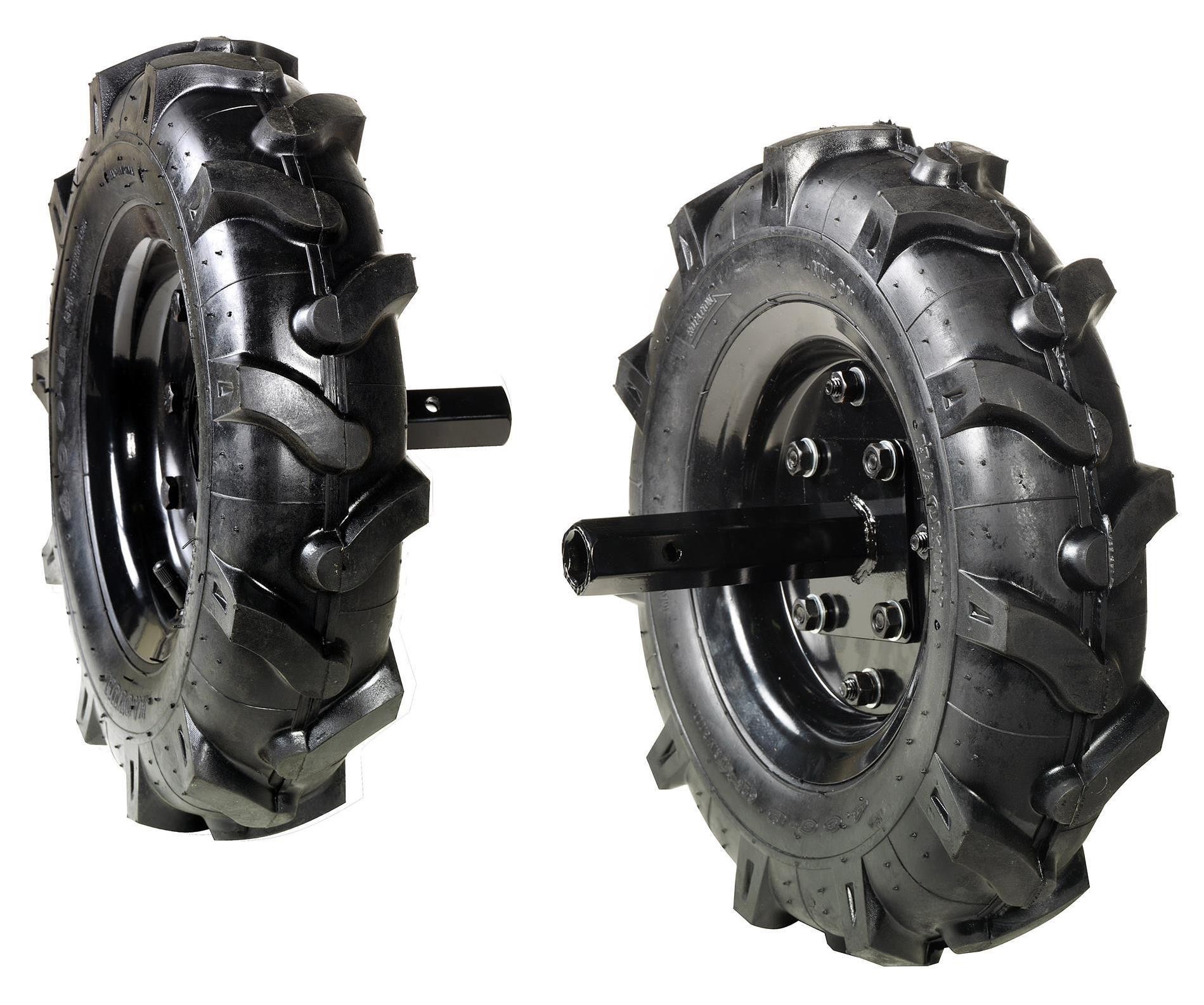 Çapa Makinası Aks Ve Havalı Teker Takım 32 mm 400x8