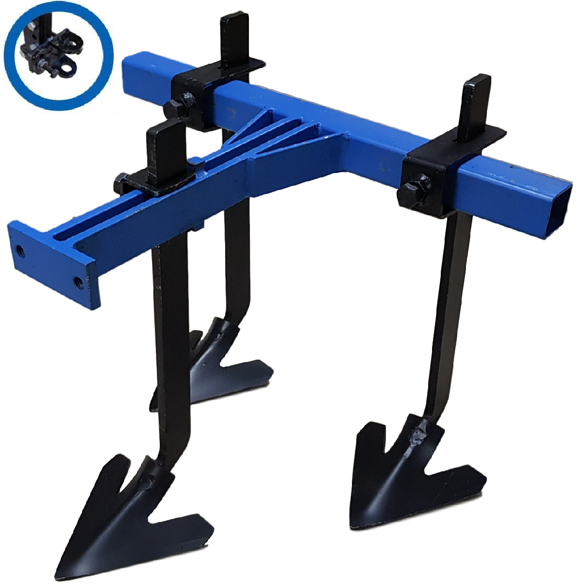 Çapa Makinası Kaz Ayağı Kurt Ağız Bağlantılı 3 lü