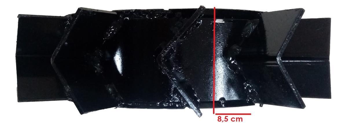 Çapa Makineleri Demir Teker 24 x 8,5 cm Set 2 Adet