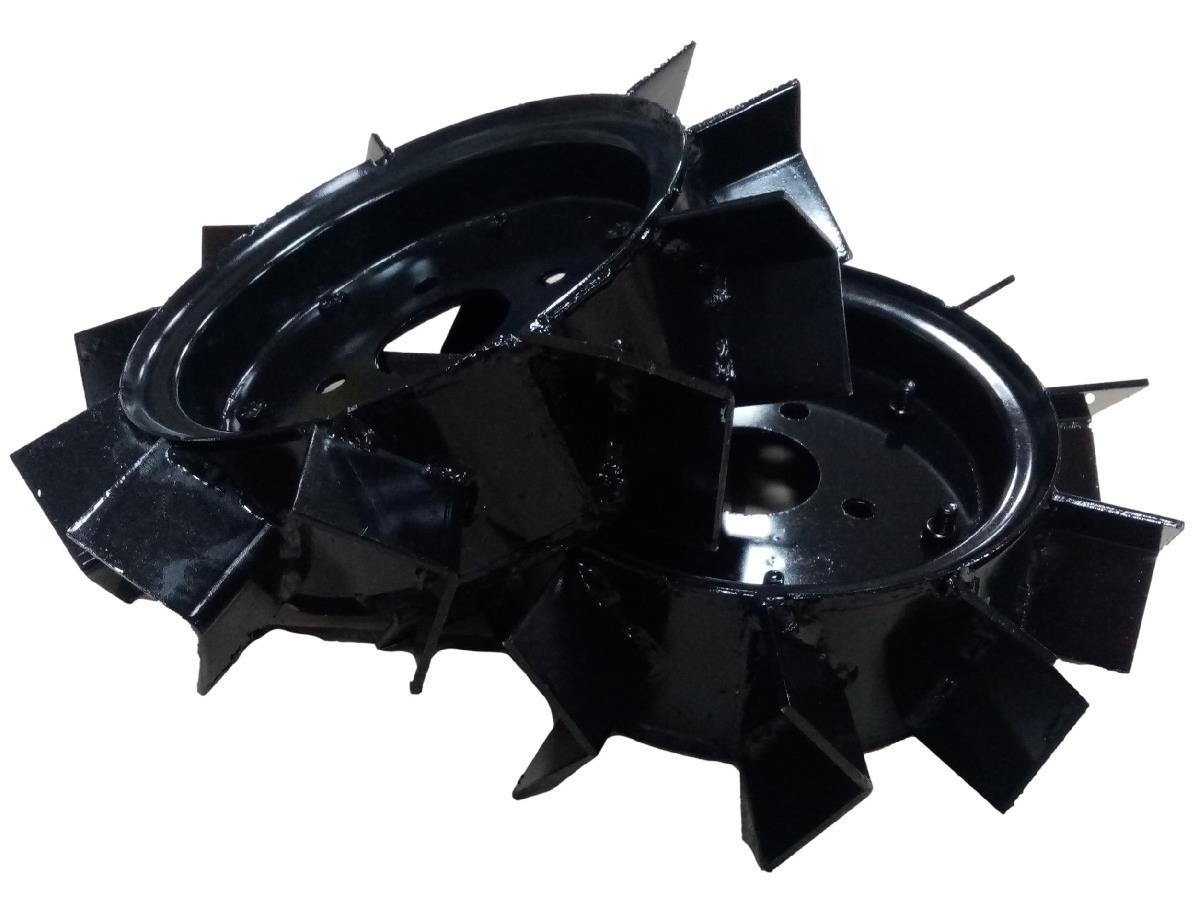 Çapa Makineleri Demir Teker 24 x 8,5 cm Set 2 Adet