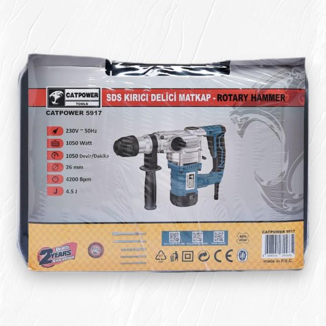 Catpower 5917 Kırıcı Delici SDS Plus 1050W