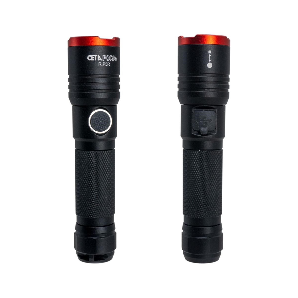 CETA R.P5R Şarjlı El Feneri 450 Lümen (Focus Özellikli)
