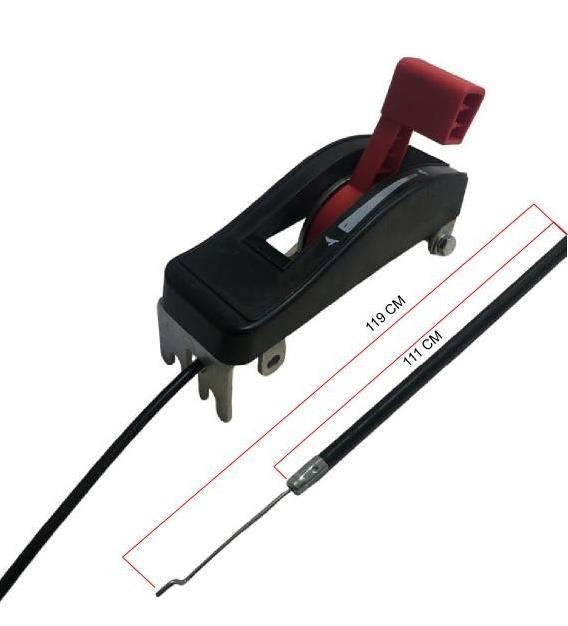 Çim Biçme Makinası Gaz Teli Ve Kol Tertibatı Komple