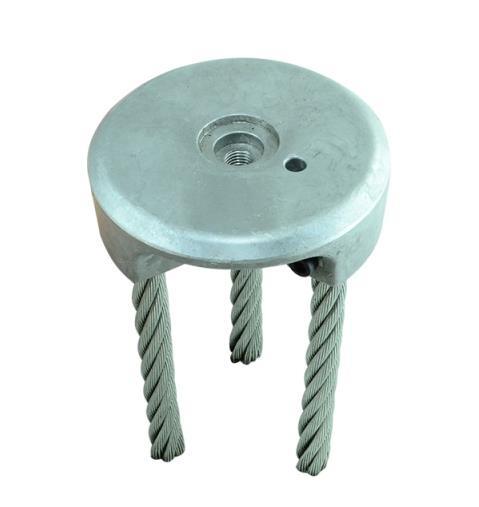 CROP-ROPE Husqvarna Uyumlu Kaldırım Temizleme Ot Sökücü Halatlı Fırça