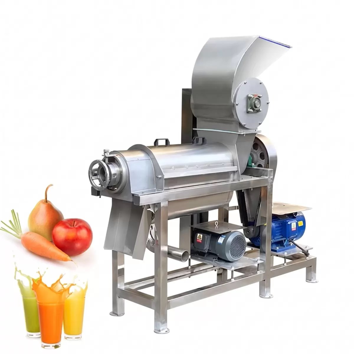 Dalle DL-QD05 Meyve Parçalama ve Sıkma Makinesi Endüstriyel Soğuk Pres Sıkacağı Extractor Makine