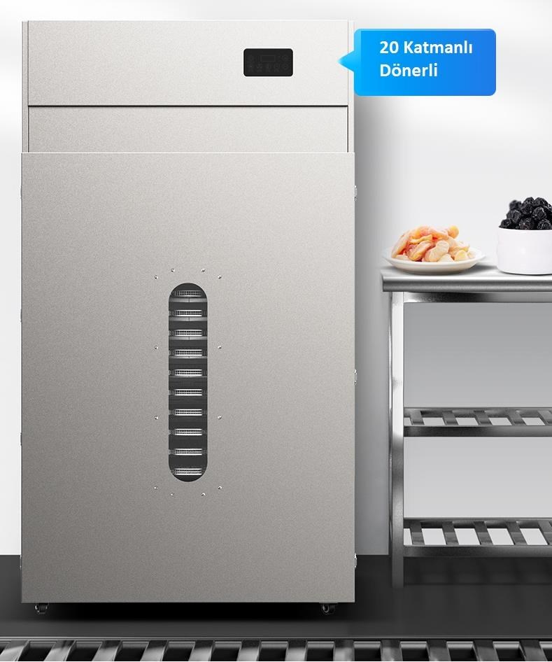 Dalle LT-900 Endüstriyel Çelik Meyve Kurutma Makinesi