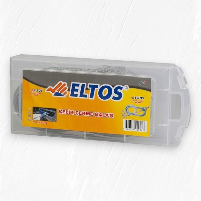 Eltos Çelik Oto Çekme Halatı 6-8mm 3,5mt