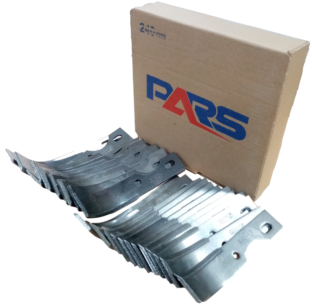 Emirsan Çapa Makinası Benzinli Modeller Çapa Bıçak Takımı 24 Adet