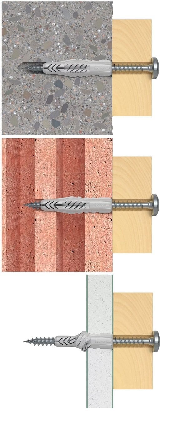 FISCHER UX 12x70 mm Genel Amaçlı Plastik Dübel (20'li Paket)